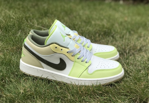 Air Jordan 1 Low Sail Pale Citron FD9906-131  36-46